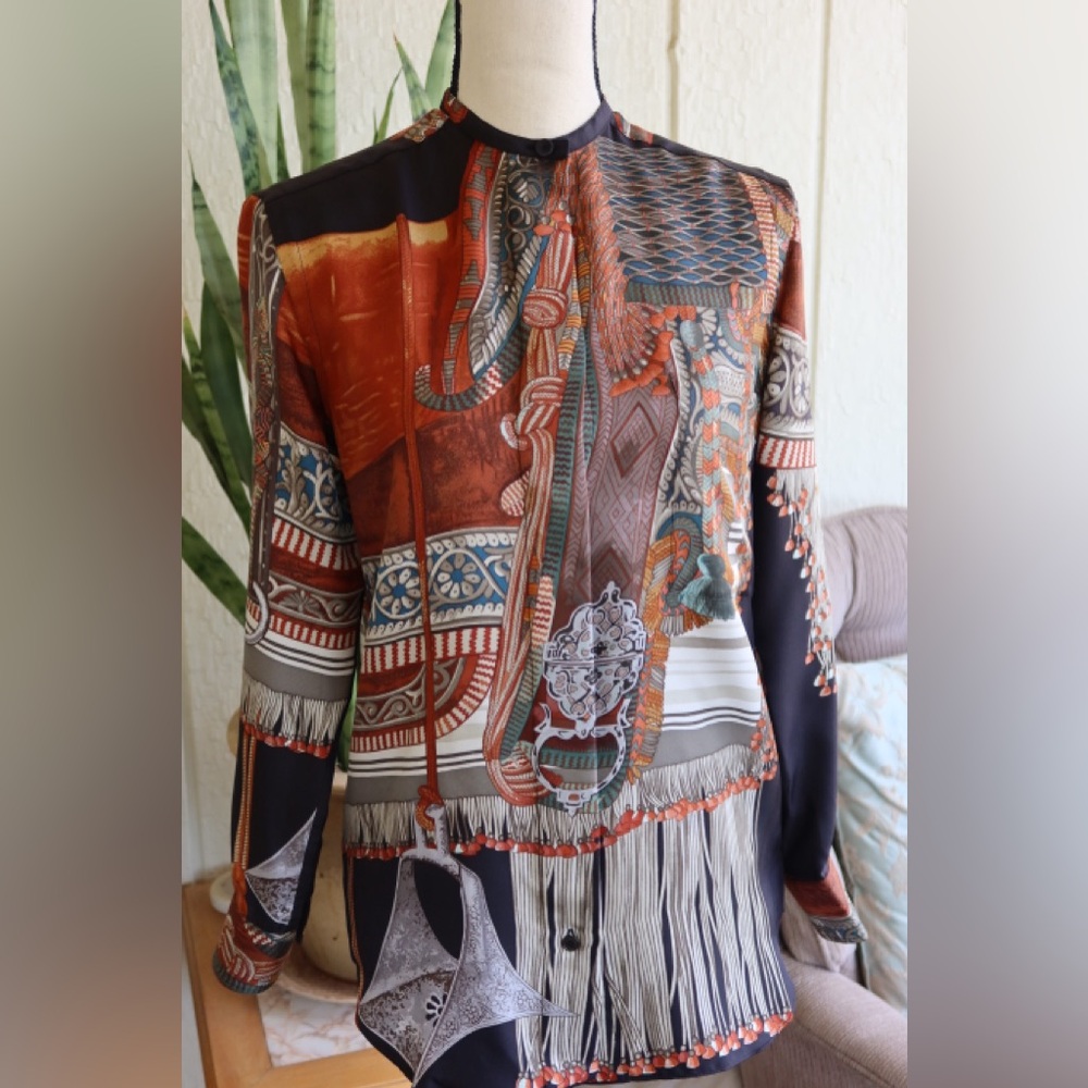 NIB Hermes Long Sleeve Top - Picture 2 of 15